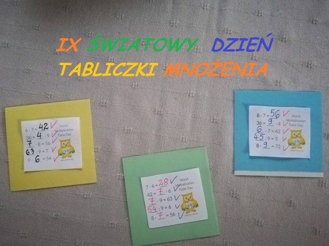 Święto tabliczki mnożenia