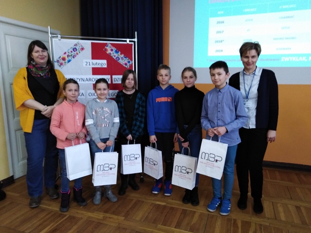 W kategorii klas V-VI:  I miejsce zajęła klasa 6c, II miejsce klasa 6b, III miejsce klasa 5b