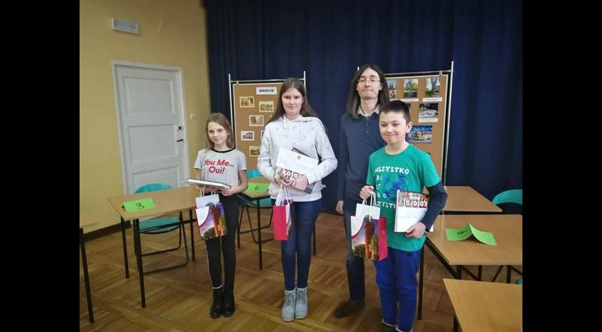 Konkurs wiedzy o Świeciu