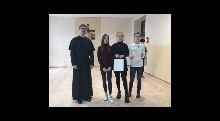 I miejsce w Konkursie Przedmiotowym z Chemii