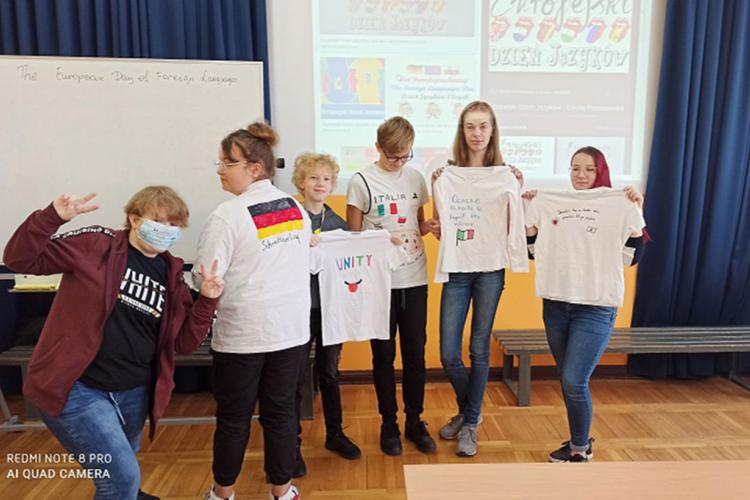 Konkurs na koszulkę z okazji Europejskiego Dnia Języków Obcych